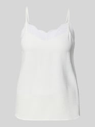 Top na cienkich ramiączkach model ‘TIFFANY’ od PIECES - 16