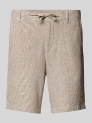 Regular Fit Shorts mit Tunnelzug Modell 'MYKONOS' von JACK & JONES Beige - 4