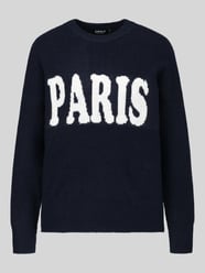 Relaxed Fit Pullover mit Paris-Schriftzug von ONLY - 45