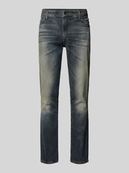 Regular fit jeans in 5-pocketmodel van BOSS Orange Grijs / zwart - 12