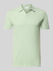 Slim Fit Poloshirt mit V-Ausschnitt von Lindbergh - 5