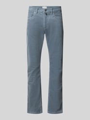 straight fit corduroy broek van elastische mix van katoen en elastaan model 'Laval' van Pierre Cardin - 2