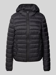 Steppjacke mit Kapuze von Review Schwarz - 43