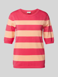 Regular Fit Strickshirt mit 1/2-Arm Modell 'Mala' von Kaffe - 26
