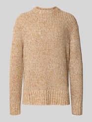 Relaxed fit wollen pullover met extra brede schouders, model 'CHICAGO' van SELECTED HOMME - 21