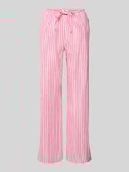 Loose Fit Stoffhose aus Leinen-Baumwoll-Mix von Gina Tricot - 8
