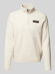 Sweatshirt mit Stehkragen von Napapijri Beige - 18