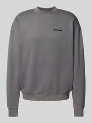 Oversized Sweatshirt mit Label-Stitching von Pegador - 15