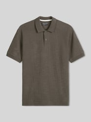 Relaxed fit Poloshirt van Katoenmix van Marc O'Polo - 38