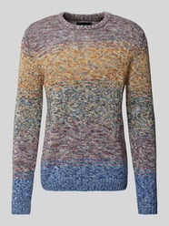 Strickpullover mit Rundhalsausschnitt von Christian Berg Men Blau - 18