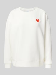 Sweatshirt met motiefstitching, model 'REFLECT' van Vila - 3