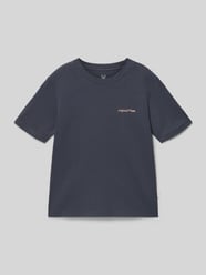 t-shirt z nadrukiem z motywem z tyłu model 'MONTAUK' od JACK & JONES - 5