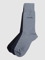 Socken mit Stretch-Anteil im 3er-Pack von CK Calvin Klein Blau - 7