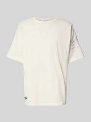 Regular fit T-shirt met logostitching, model 'Neu' van adidas Originals - 11