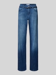 Jeans mit Gürtel Modell 'LIZ BELT' von Angels Blau - 39