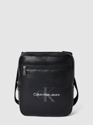 Umhängetasche mit Label-Print Modell 'REPORTER' von Calvin Klein Jeans Schwarz - 4