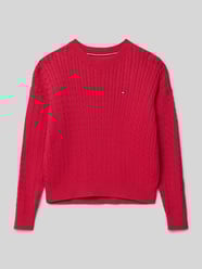 Regular fit gebreide pullover van zuiver katoen van Tommy Hilfiger Teens - 11