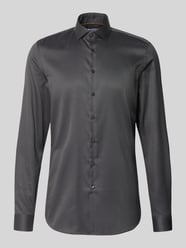 Slim Fit Businesshemd in Premiumqualität mit extra langem Arm von Jake*s - 17