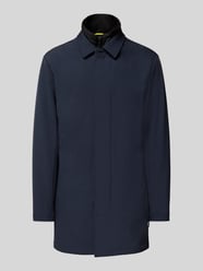 Lange jas met blinde knoopsluiting, model 'Philman' van Matinique - 34