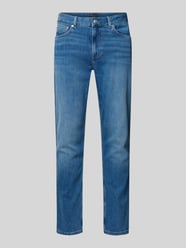Jeansy o kroju regular fit z mieszanki bawełny Model 'DENTON' od Tommy Hilfiger - 4