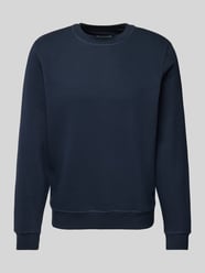 Sweatshirt mit Label-Stitching von MCNEAL Blau - 28