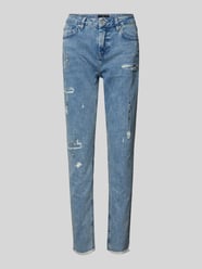 Regular Fit Jeans im 5-Pocket-Design von Monari Blau - 5