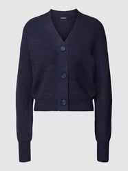 Cardigan in Strick-Optik von Montego Blau / Türkis - 42