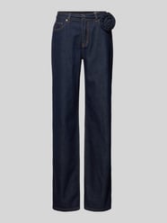 Jeansy o kroju straight fit z Mieszanka bawełny Model 'ALLISON' od VERO MODA - 34