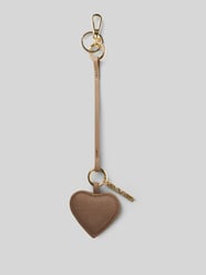 Sleutelhanger met hartvormige charm van Hey Marly Beige - 22