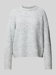 Sweter z flauszu z okrągłym dekoltem model ‘CIROLA’ od Only - 33