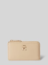 Portemonnaie mit Label-Applikation von Tommy Hilfiger Beige - 7