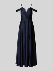 Abendkleid mit Herz-Ausschnitt von Laona Blau - 34