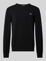 Gebreide pullover met logopatch van Lacoste - 31