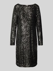 Knielanges Kleid mit Paillettenbesatz von Street One - 4