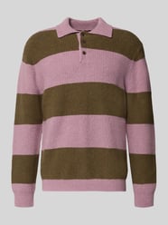 Gebreide pullover met Polokraag Model 'Kimse' van Wood Wood - 11