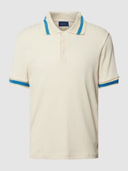 Poloshirt mit Strukturmuster von Gant Beige - 37