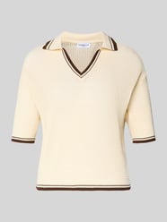 Koszulka Regular Fit o wyglądzie dzianiny model „Lembi” od Marella - 1