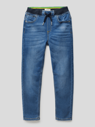 Jeans mit elastischem Bund Modell 'JOGGER' von OVS Blau - 33