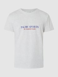 T-shirt met logo van On Vacation Grijs / zwart - 26
