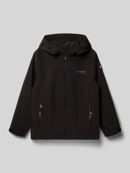 kurtka w kroju regular fit z detalem z logo od killtec - 5
