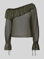 Regular Fit Bluse mit Volant Modell 'LOLA' von MANGO - 17