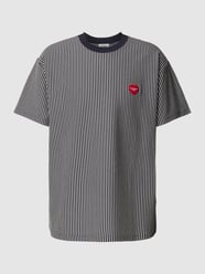 T-Shirt mit Streifenmuster Modell 'TERRELL' von Carhartt Work In Progress Blau - 27