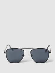 Okulary przeciwsłoneczne z prostym mostkiem nosowym model ‘Denver’ od URBAN CLASSICS Czarny - 23
