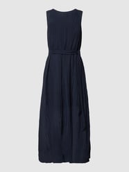 Midikleid mit Bindegürtel von ARMANI EXCHANGE Blau - 20