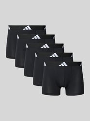 Trunks mit elastischem Logo-Bund im 5er-Pack von adidas Sportswear - 17