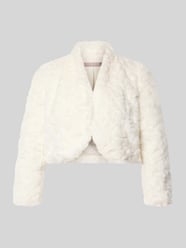 Cropped Jacke aus Kunstfell mit 3/4-Arm von Christian Berg Cocktail - 14