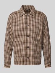 Relaxed Fit Overshirt aus Schurwoll-Baumwoll-Mix Modell 'C-Carper-OS-2pp-264' von BOSS Beige - 2