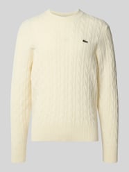 Regular Fit Strickpullover aus reiner Wolle von Lacoste - 18