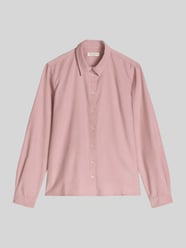 Regular Fit Langarm Bluse aus Lyocell-Baumwoll-Mix von Marc O'Polo Pink - 11
