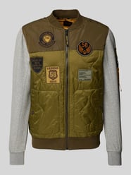 Sweatjacke mit Badges von PME Legend - 44